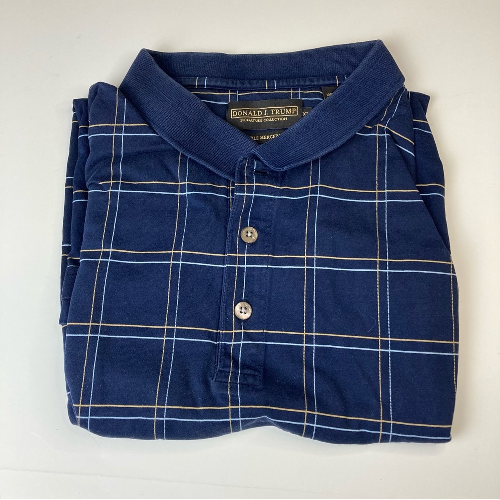 Donald J Trump‎ Polo Golf Shirt Double Mercerized Cotton Size XL